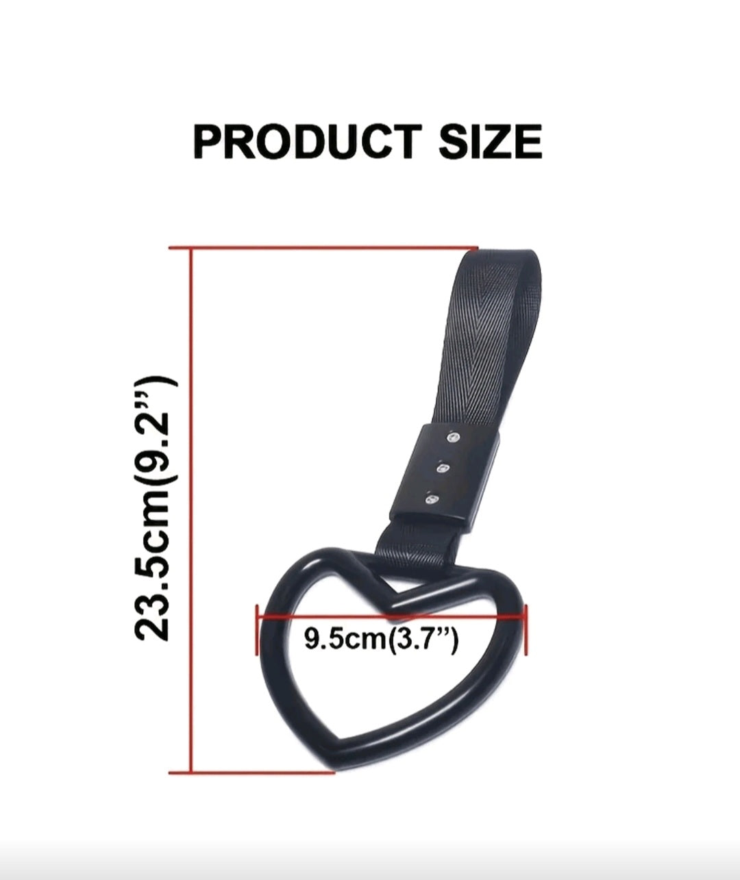 Heart shaped car rear bumper