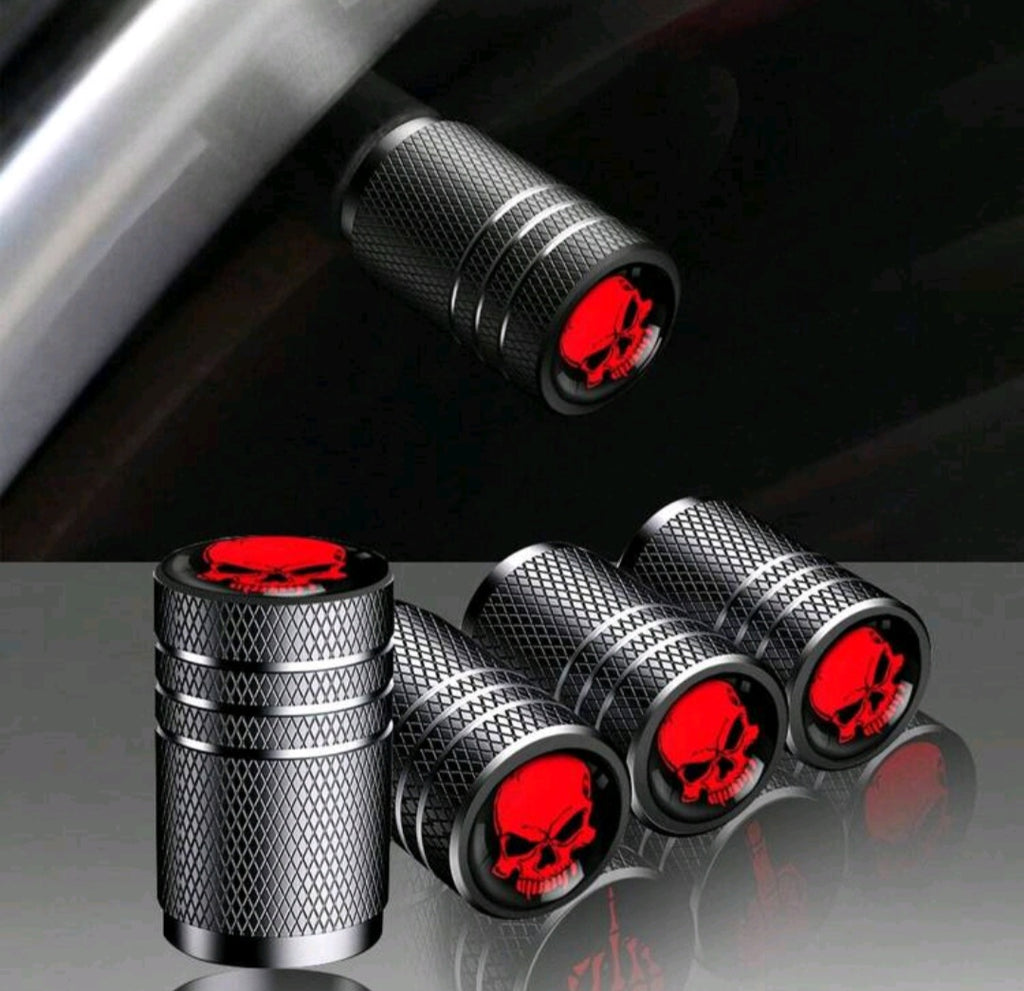 Tire valve stem cap cover set