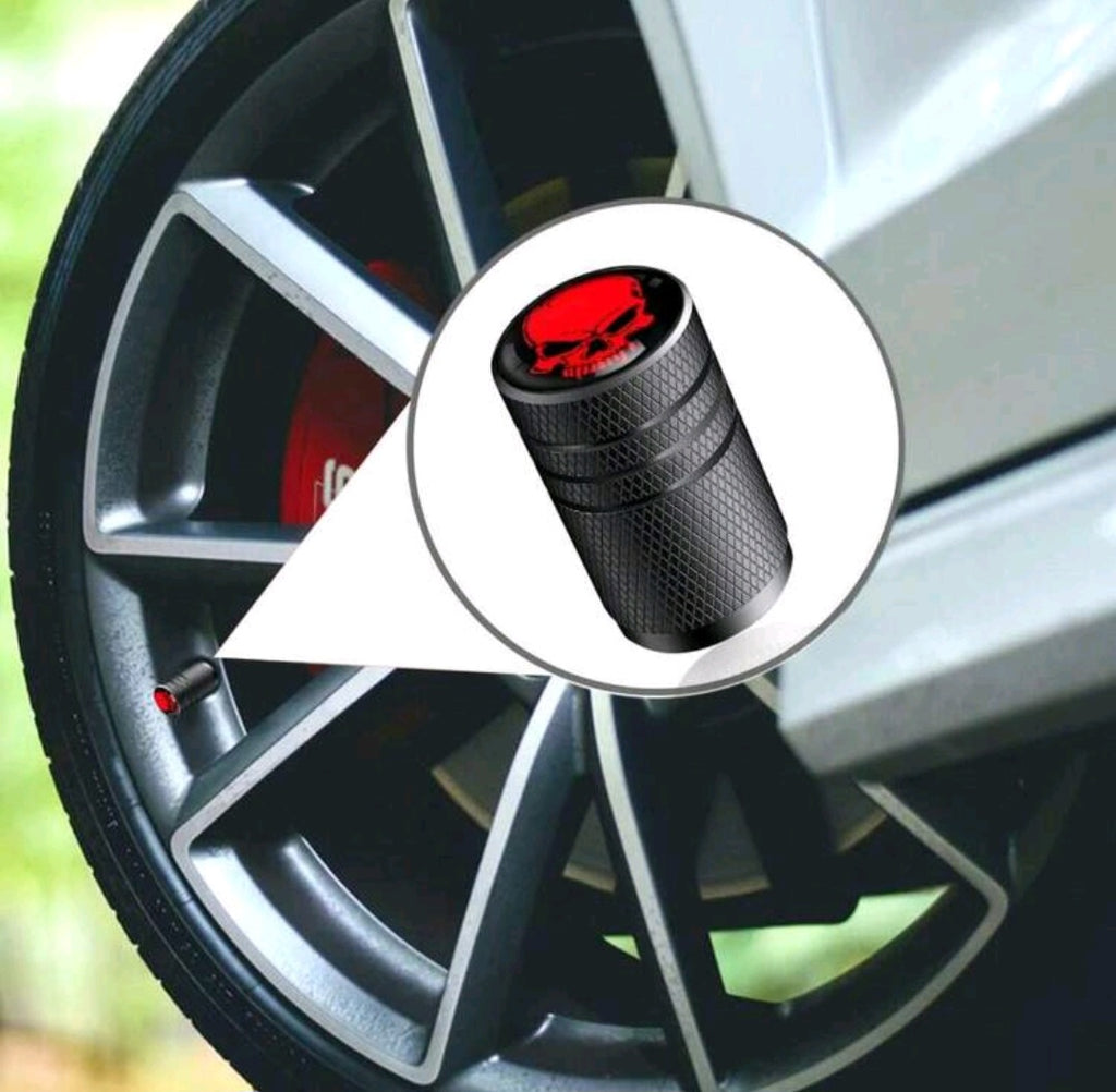 Tire valve stem cap cover set
