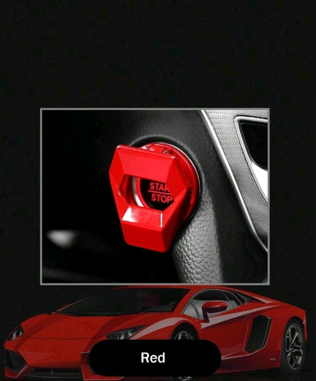 car engine start stop button accessory