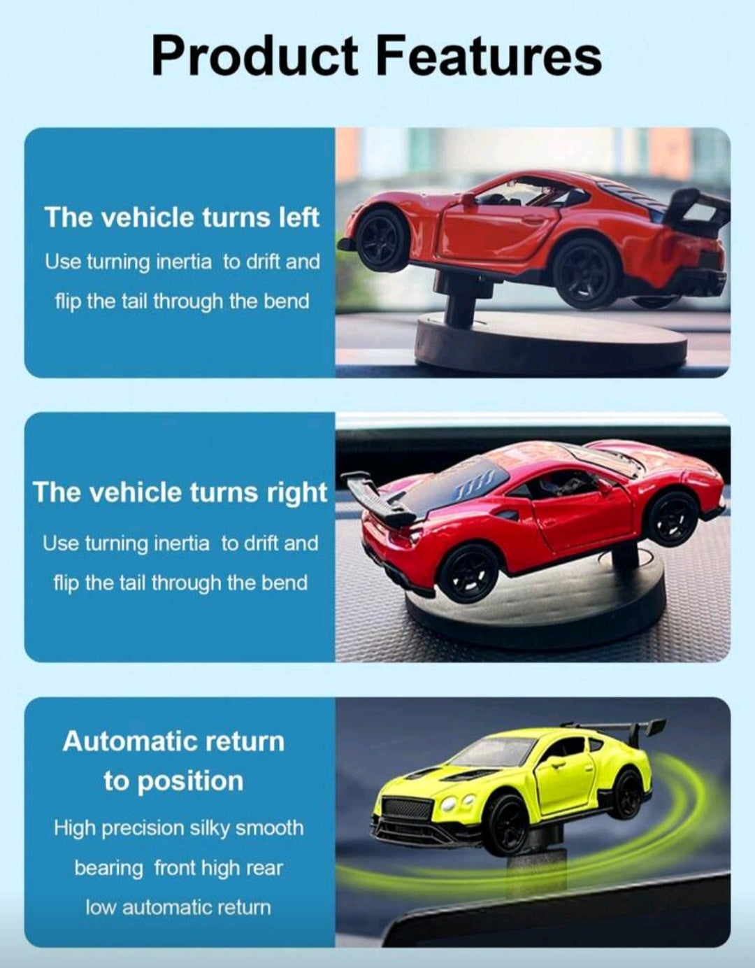 sports car shaped ornament