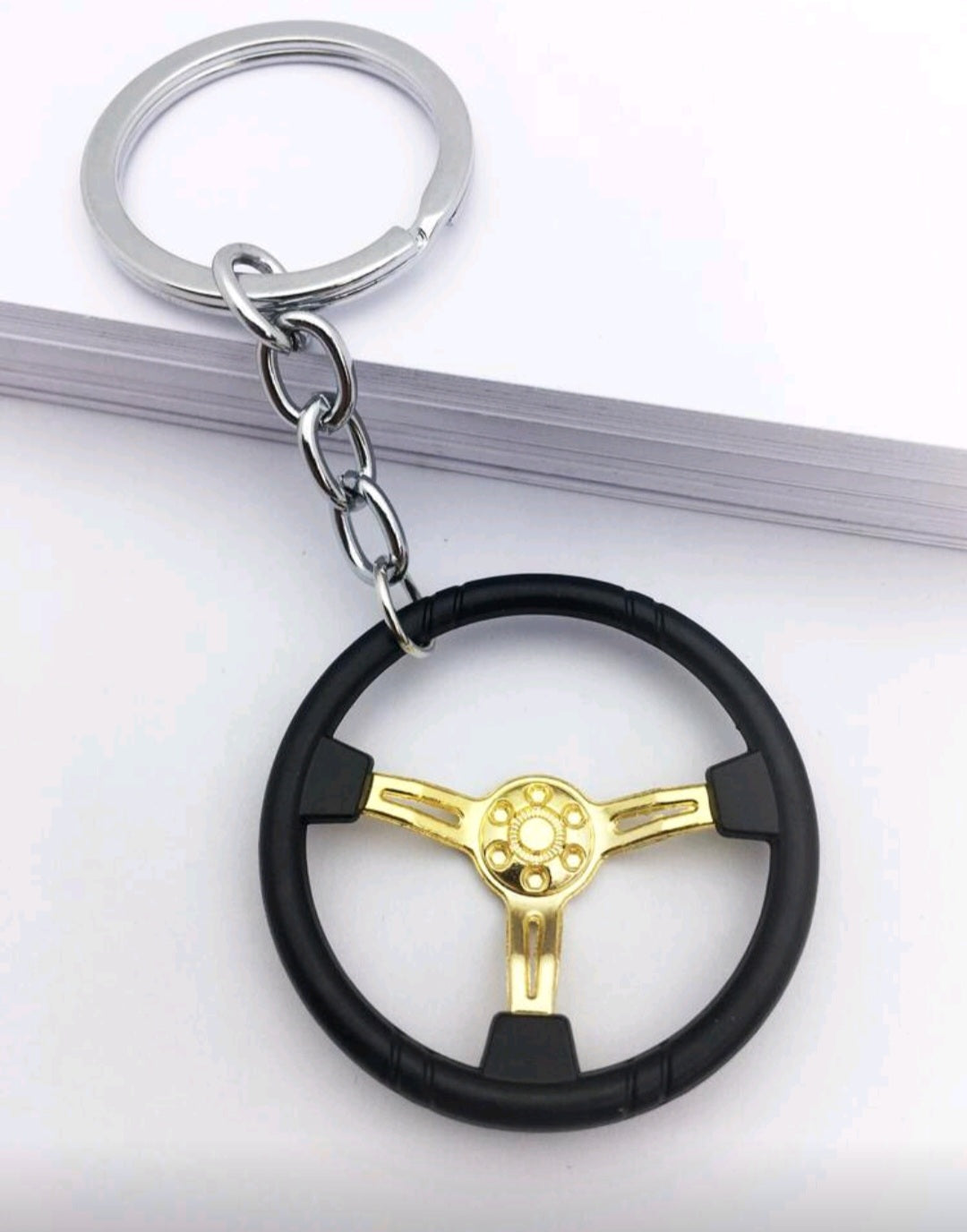 drift steering wheel key chain