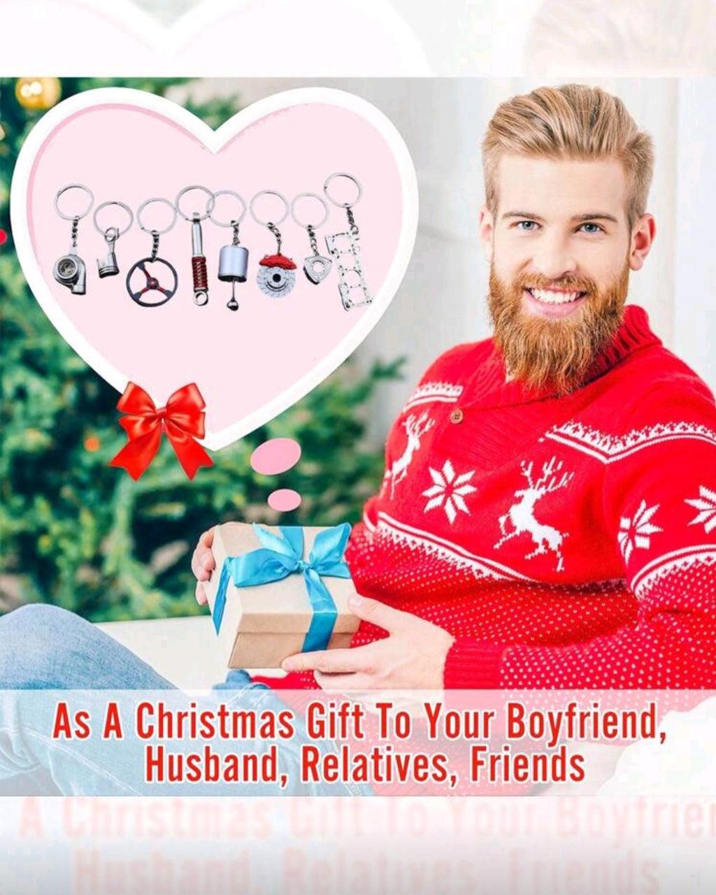 Car parts key chains