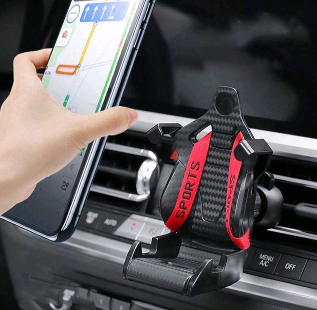 sport car seat phone holder