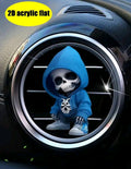 Skeleton air vent accessory & air freshener