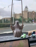 swinging ghost mirror pendant