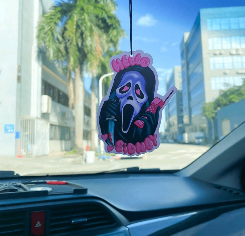 ghost mirror pedant & air freshener