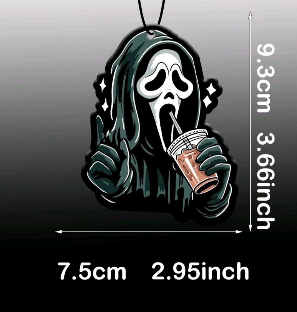 ghost mirror pedant & air freshener