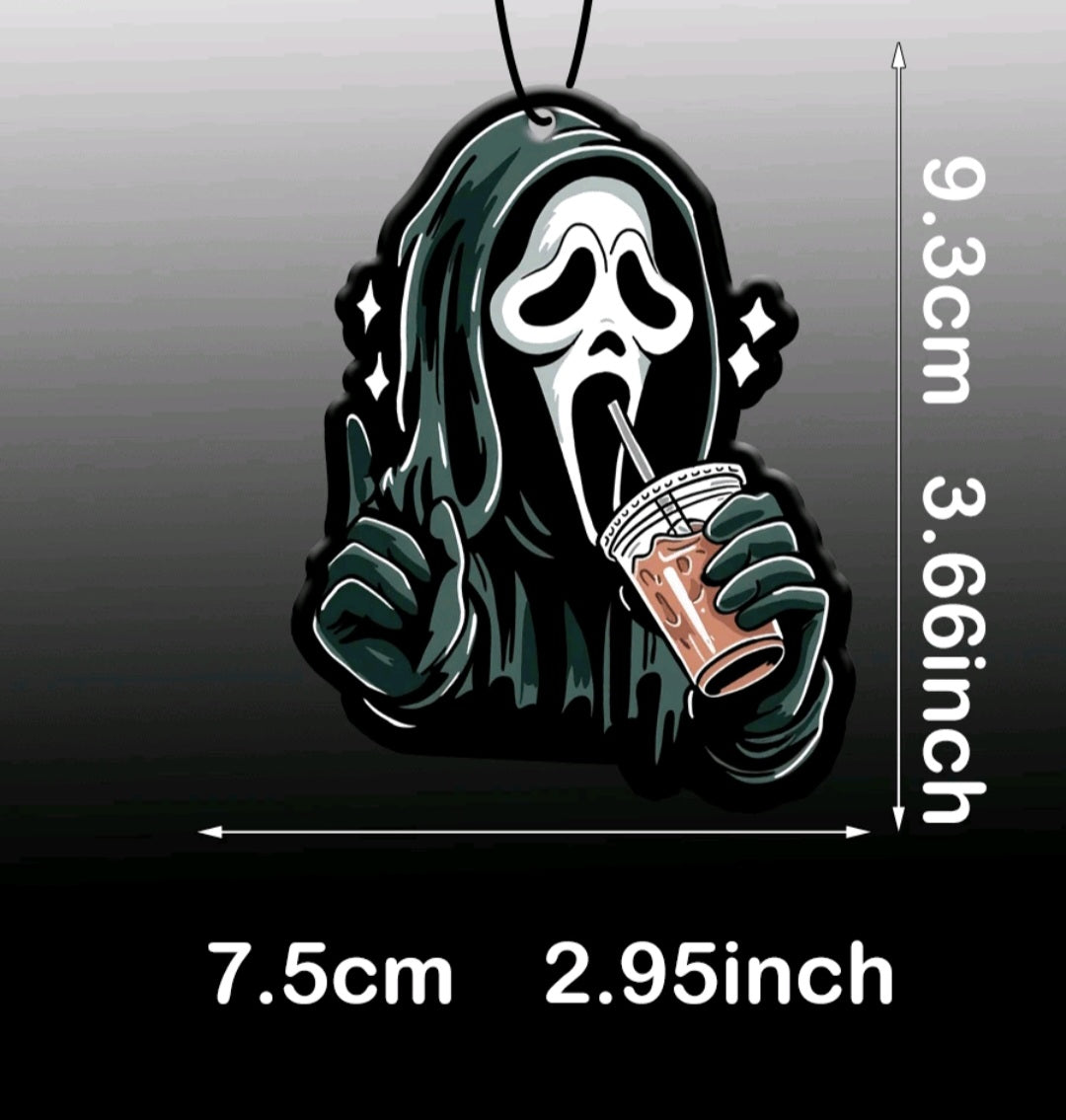 ghost mirror pedant & air freshener