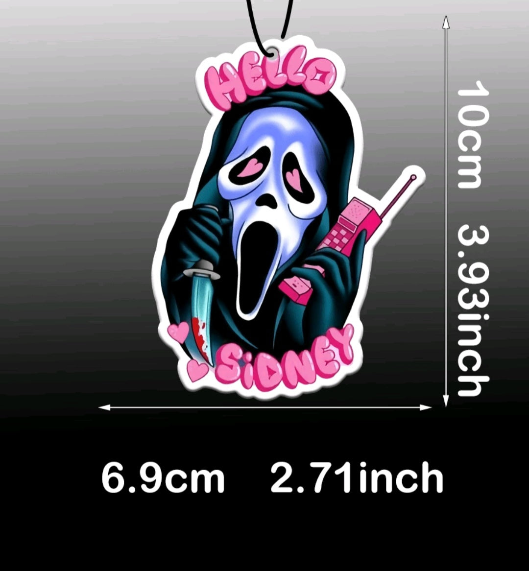 ghost mirror pedant & air freshener