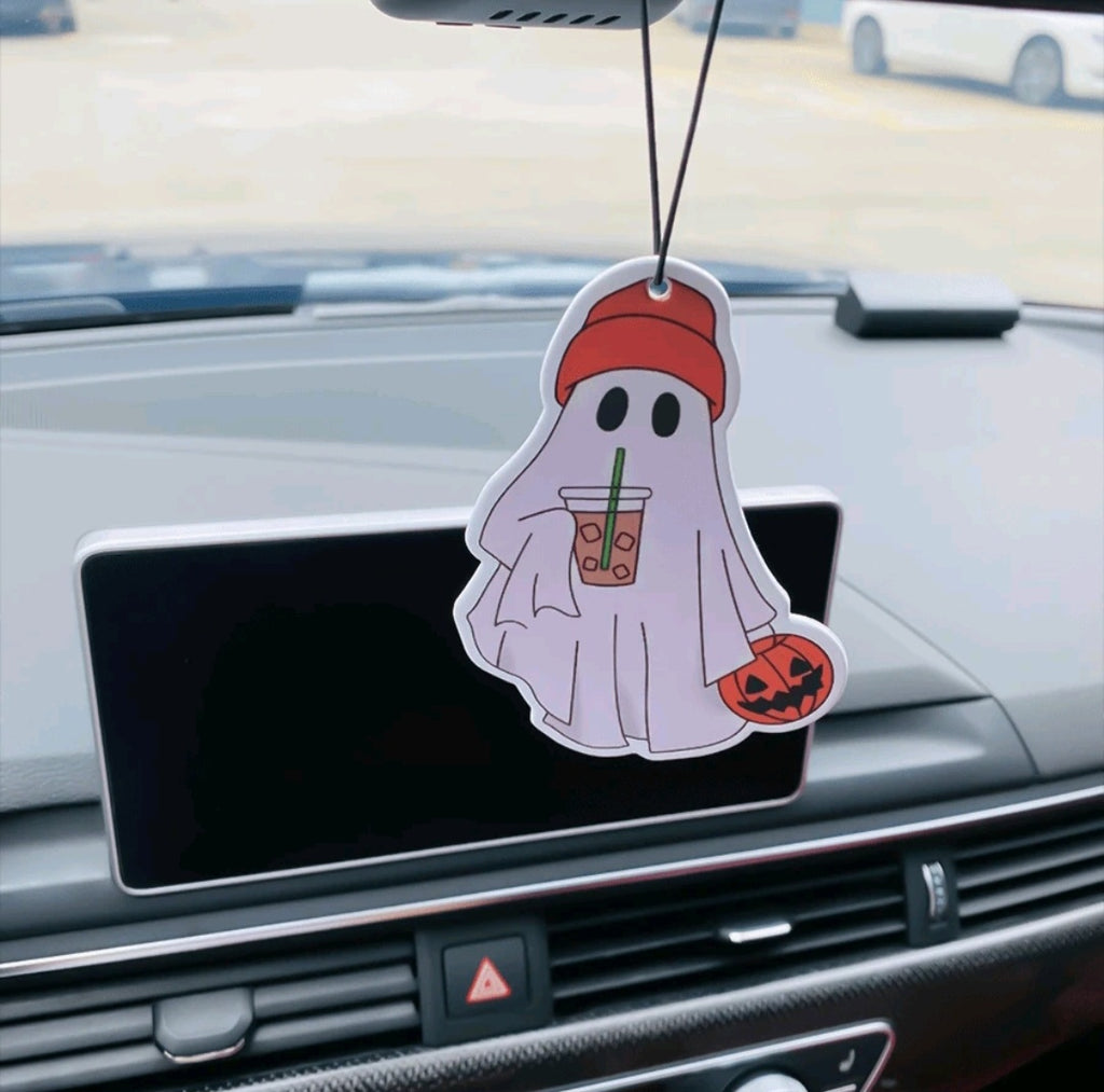 ghost mirror pedant & air freshener