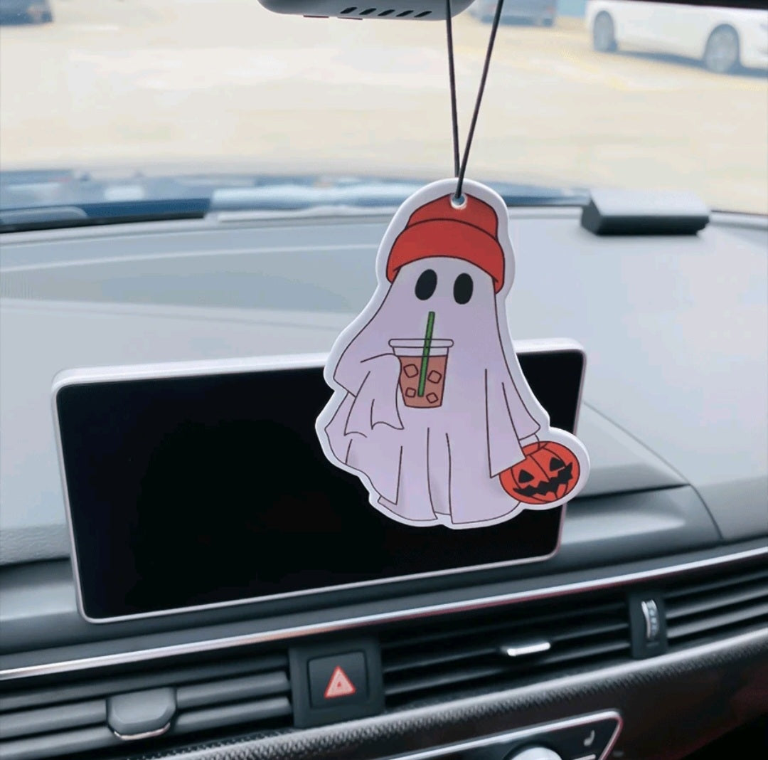 ghost mirror pedant & air freshener