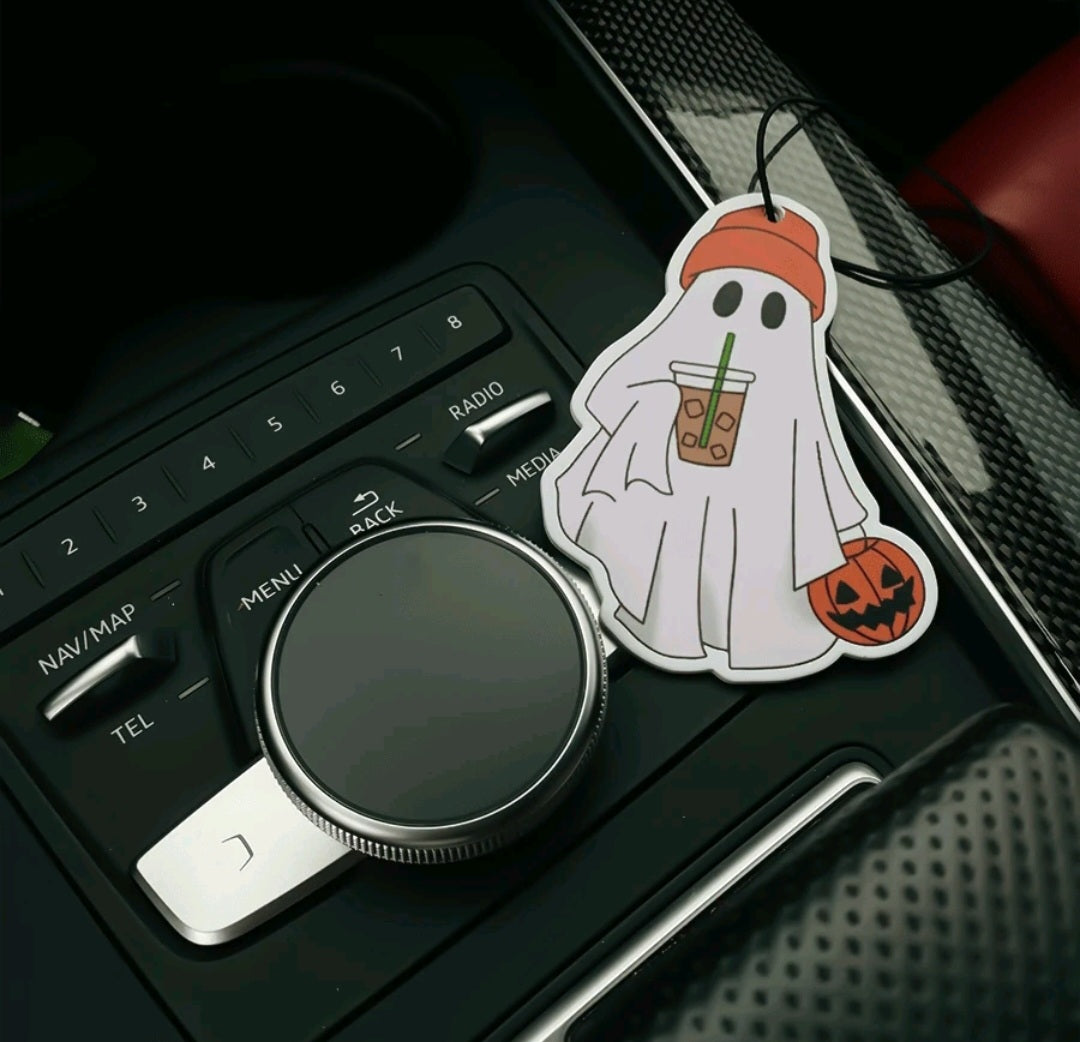 ghost mirror pedant & air freshener