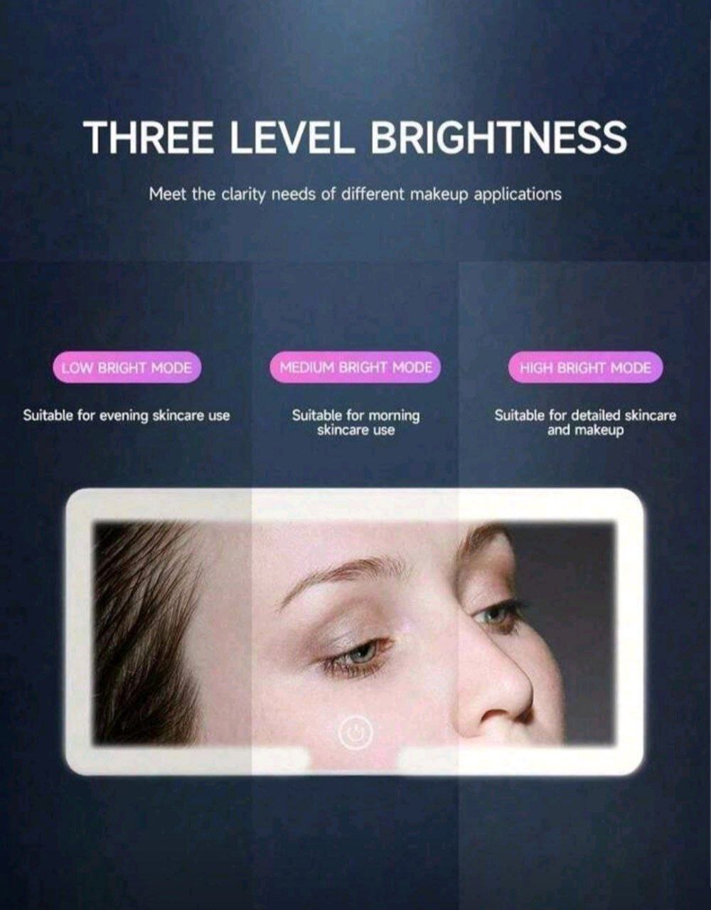 LED Car Sun Visor Makeup Mirror